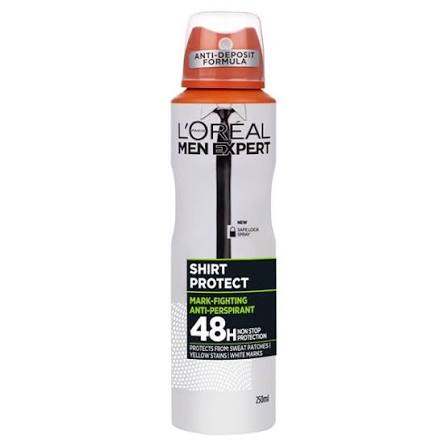 اسپري ضدتعريق مردانه Expert Shirt Protect لورآل 2