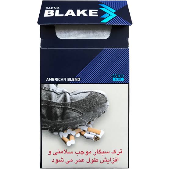 سيگار سينا بليک مدل سوپر اسليم آبي
