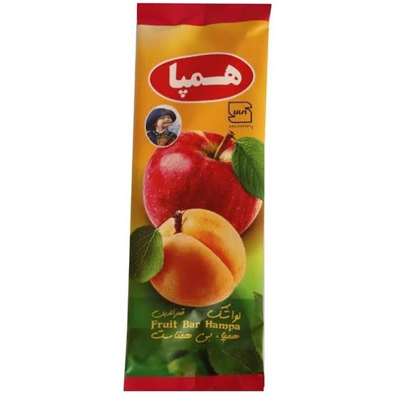 لواشک هلو و سيب همپا 25 گرم