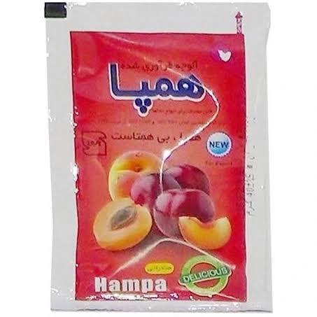 الوچه فراوري شده زردآلو و خرما همپا 50 گرم
