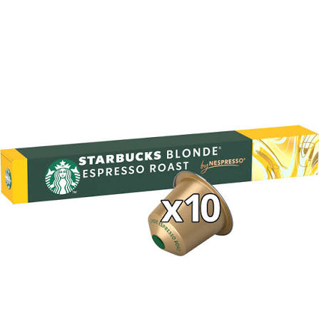 کپسول قهوه استارباکس مدل Blonde بسته 10 عددي