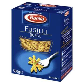 ماکاروني باريلا مدل fusilli وزن 500 گرم