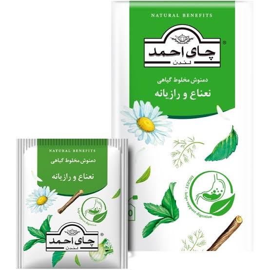 دمنوش نعنا رازيانه احمد