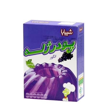 پودر ژله انگور شيبابا 100 گرم