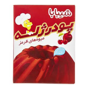 پودر ژله آلبالو شيبابا 100 گرم