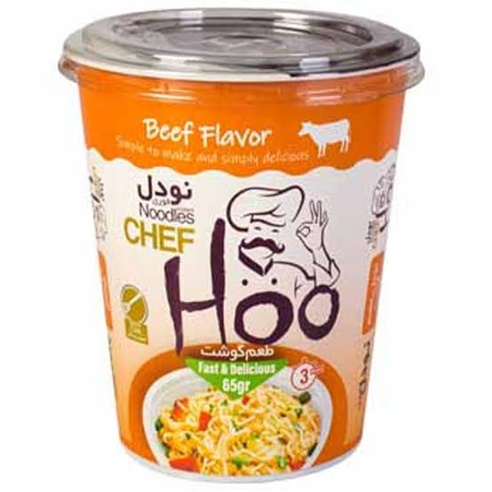 نودل ليواني شف هو گوشت 65 گرم
