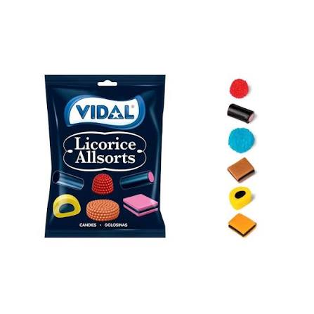 پاستيل ويدال LICORICE