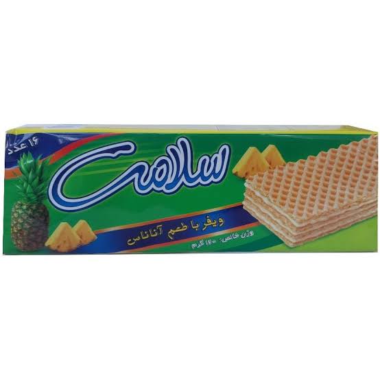 ويفر اناناس سلامت 160 گرم