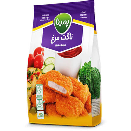 ناگت مرغ مهماني پمينا کاله 1 کيلوگرم