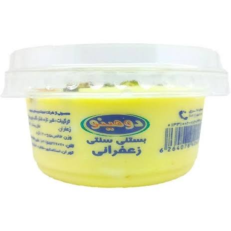 بستني سنتي زعفراني دومينو 120 گرم
