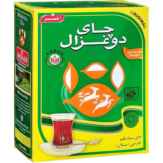 دوغزال چاي سياه قلم450 گ