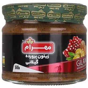 زيتون پرورده گيلاني مهرام 310 گرمي